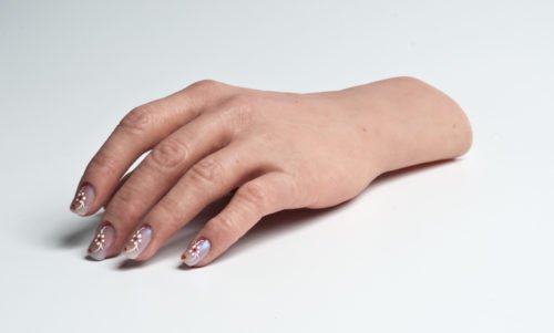 Prótesis para manos de silicona