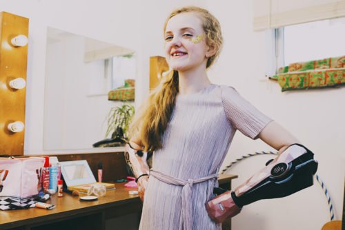 Tilly y sus prótesis biónicas de cubierta Rose Gold * ART LAB