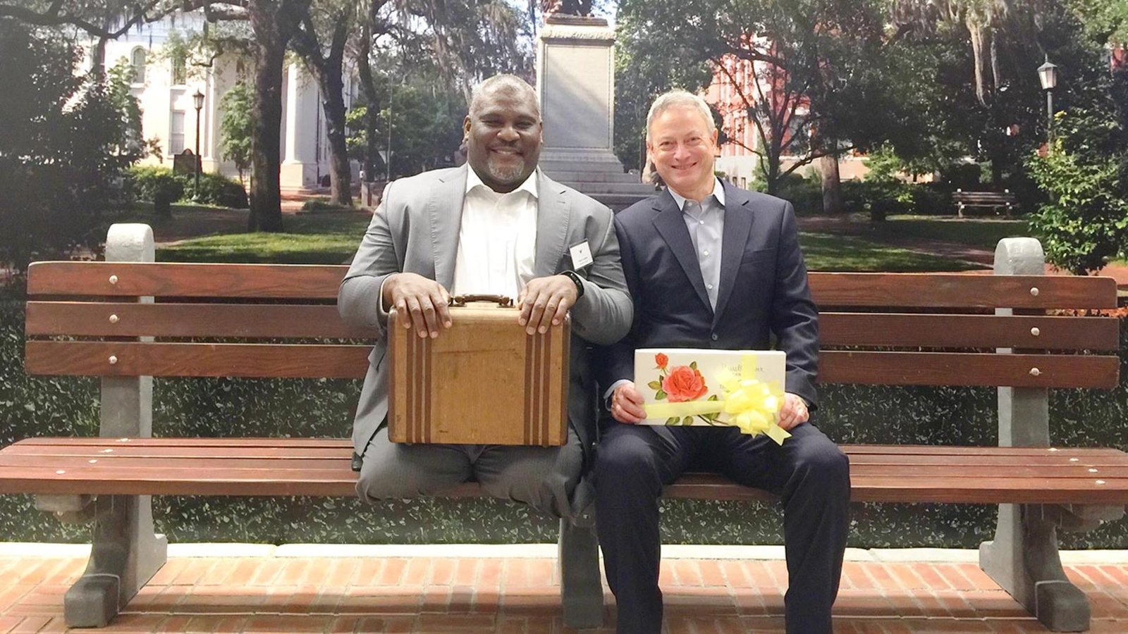Gadson was among active duty service members from each branch of the armed forces being honored while Gary was presented with the Order of Military Medical Merit Award for his “steadfast support and contributions to Army medicine.”

When Gadson introduced himself to Gary, he jokingly said, “I’m Lieutenant Colonel Dan,” in reference to Gary’s iconic portrayal of the character Lt. Dan Taylor in “Forrest Gump.” 