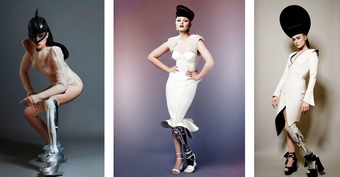 Viktoria Modesta can boast of prostheses more attractive than many women's legs. 