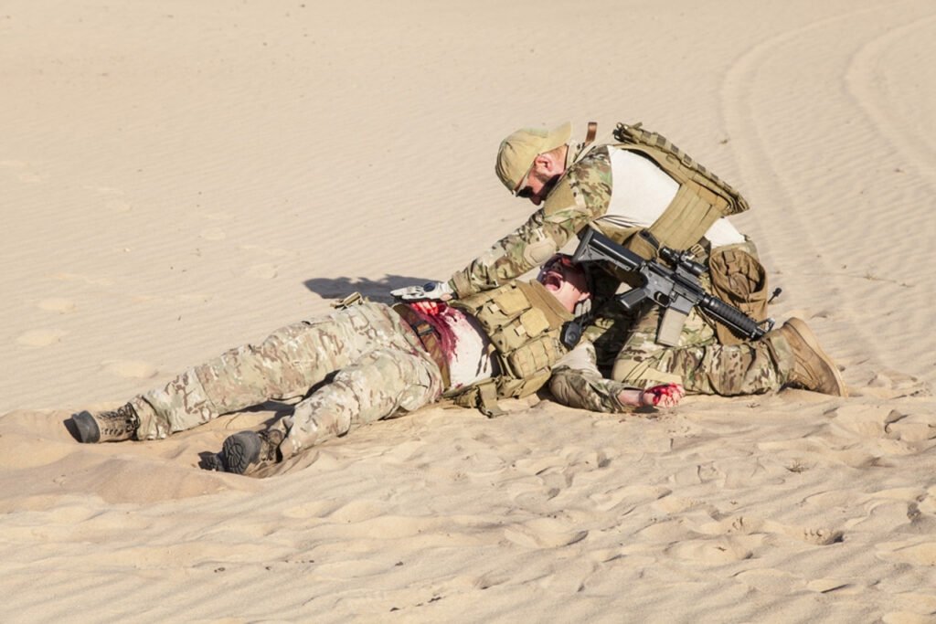Amputation for army injuries