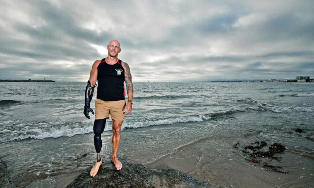 Paul de Gelder, from elite soldier to shark attack survivor.