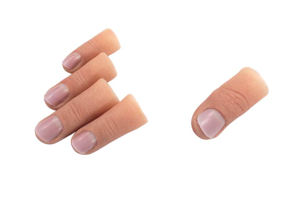 Prótesis de dedos ART LAB- Dedos de silicona (10) - Prótesis para dedos de la mano de hombre