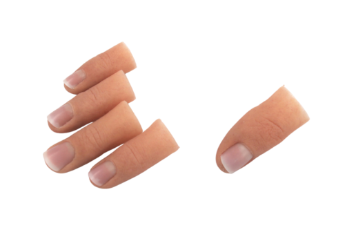 Prótesis para Dedos de La mano De Mujer