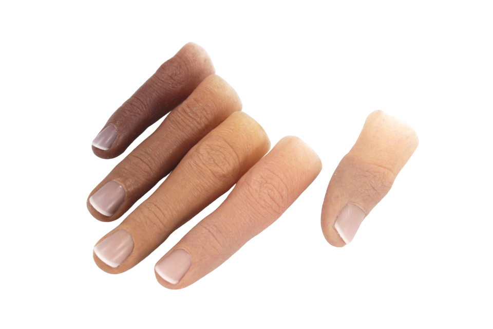 Prótesis de dedos ART LAB- Dedos de silicona (5) - Prótesis estéticas para dedos de la mano