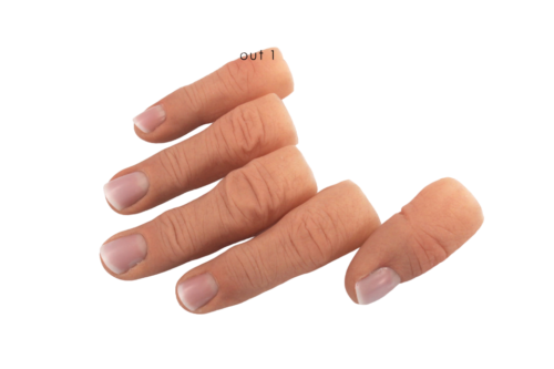 Epítesis para Dedos de La mano De Mujer