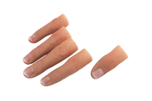 Prótesis para Dedos de La mano De Mujer