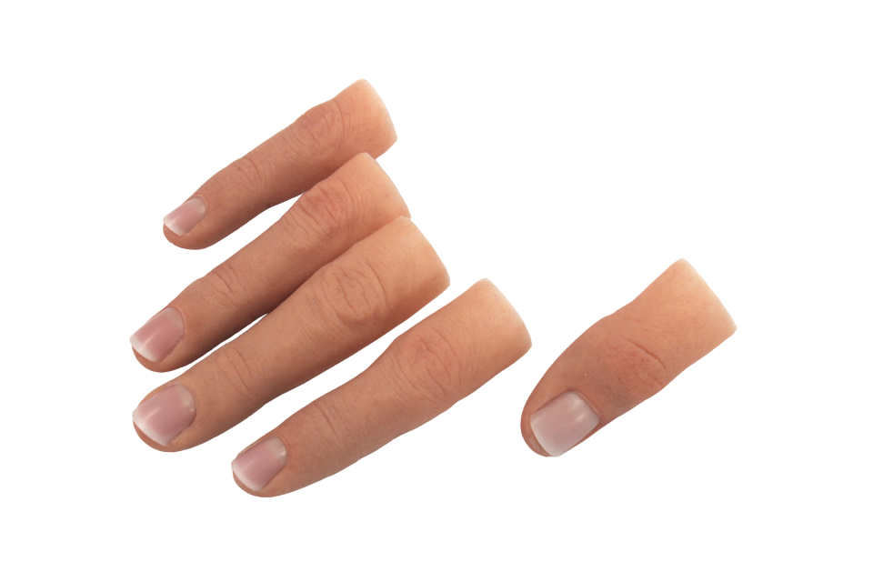 Prótesis de dedos ART LAB- Dedos de silicona (8) - Prótesis para dedos de la mano de mujer